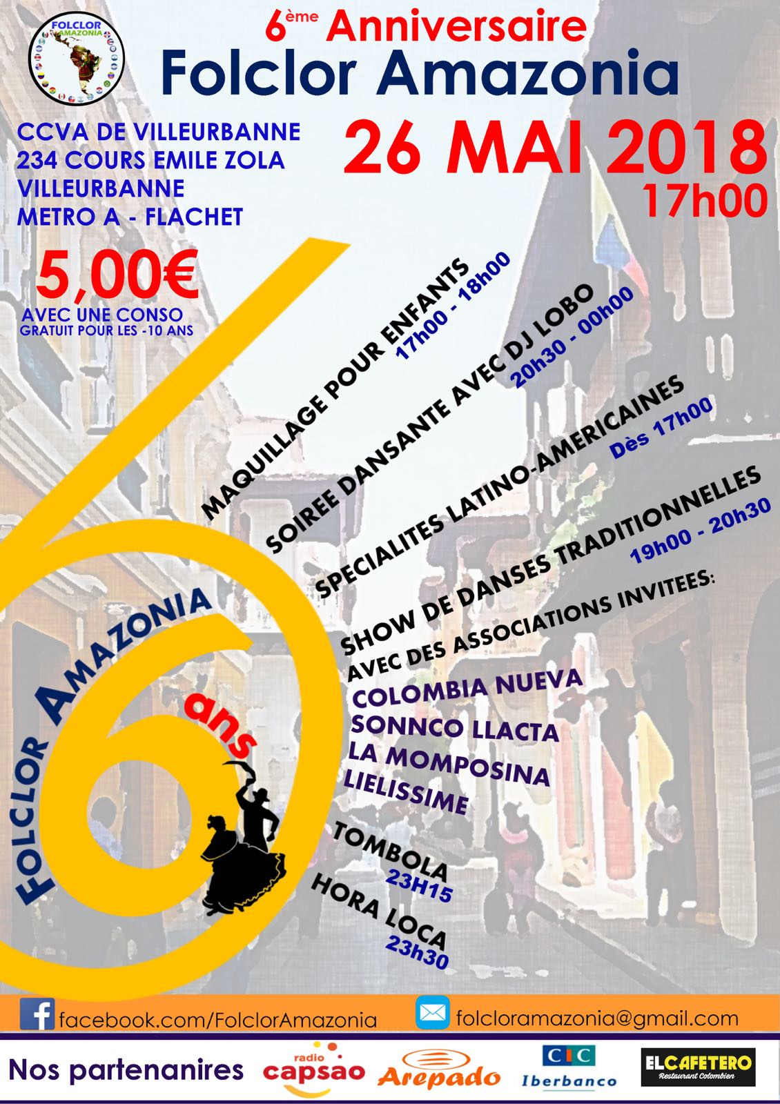 Anniversaire folclor Amazonia