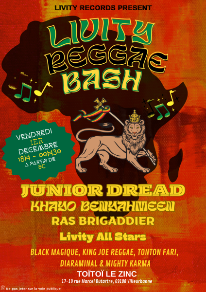 CONCERT // Livity reggae bash