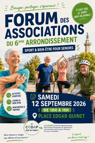 Forum des Associations de Lyon 6ème 